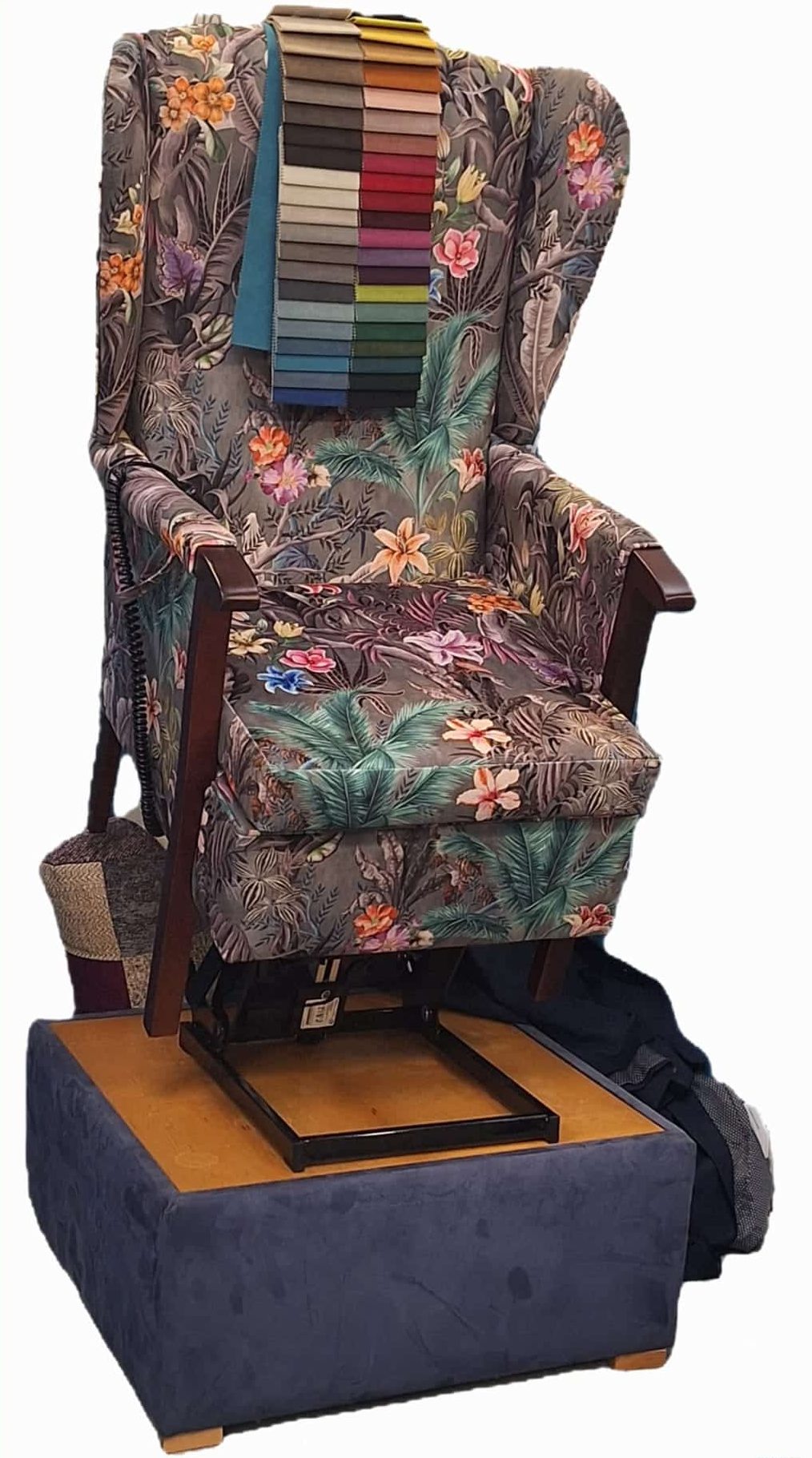 High Back Chair with Riser Function