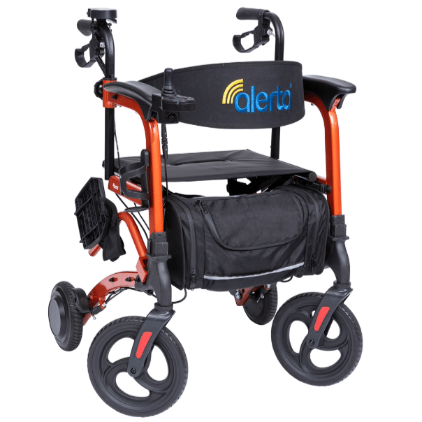 Alerta Powered Rollator Orange